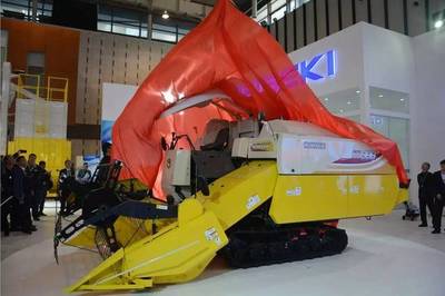 东风井关翼农888收割机上市 国产化浪潮为现代农业装备注入新活力